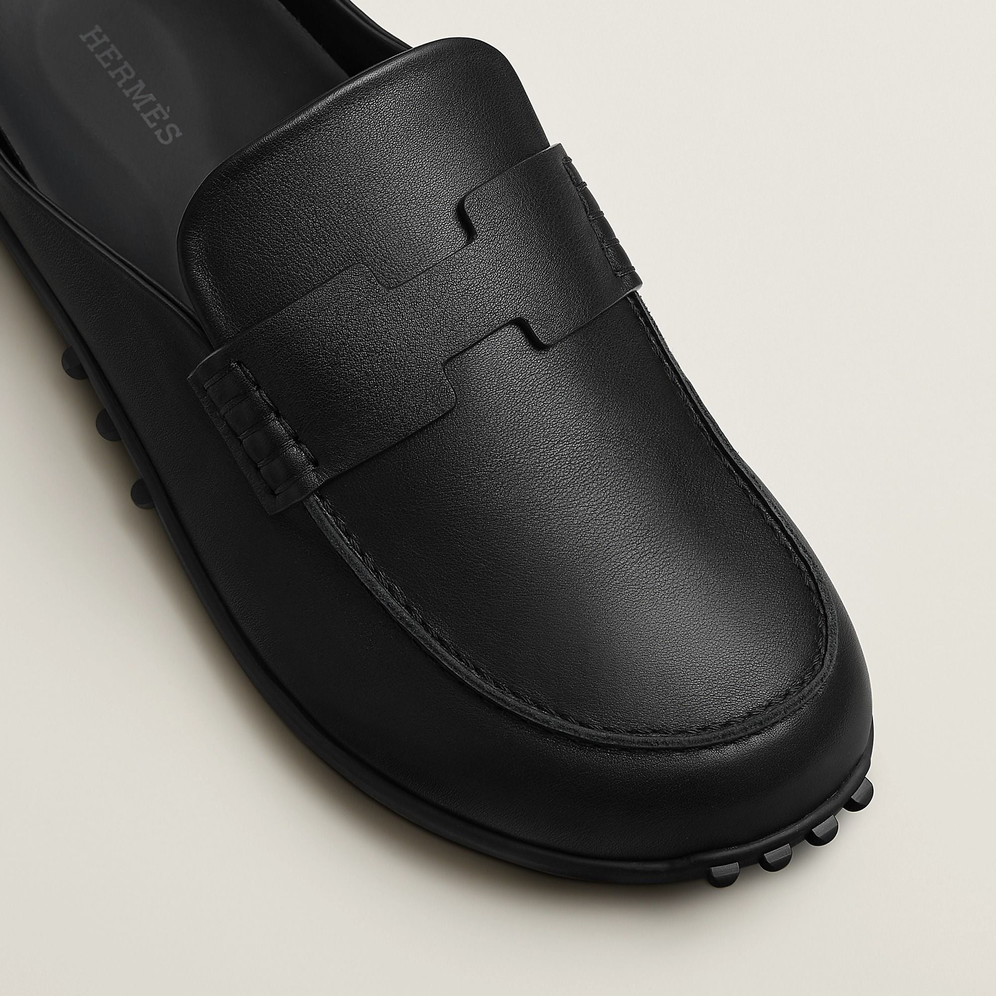 Alternative view of Giày Hermes Mix Mule 'Noir' H261952ZH01410