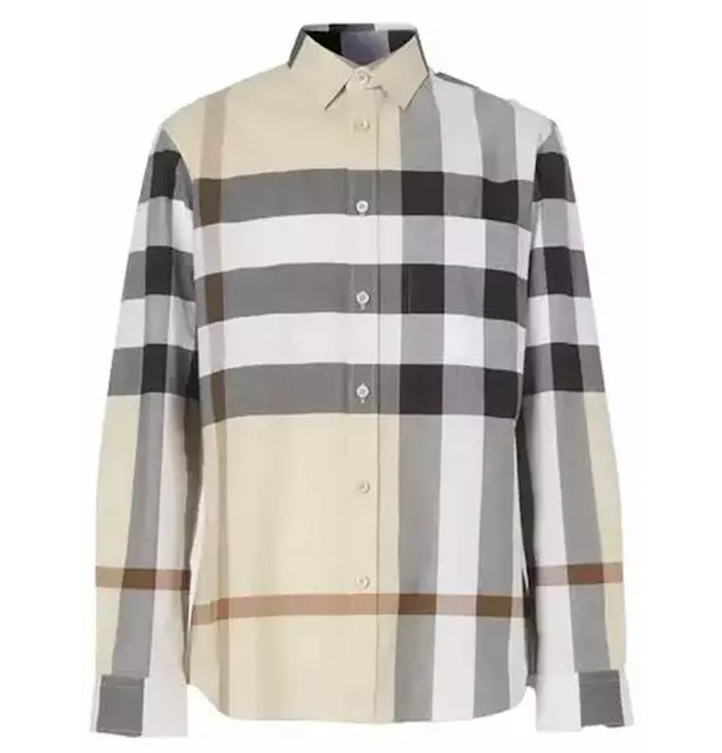 Áo Burberry Claverdon Long-sleeved 'Beige' 81054661