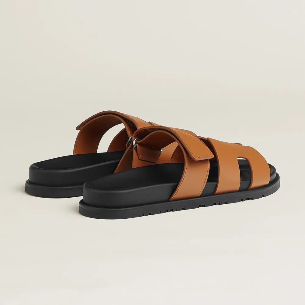 Dép Hermes Chypre Sandal 'Naturel' H222000ZH43390 - Ảnh 3