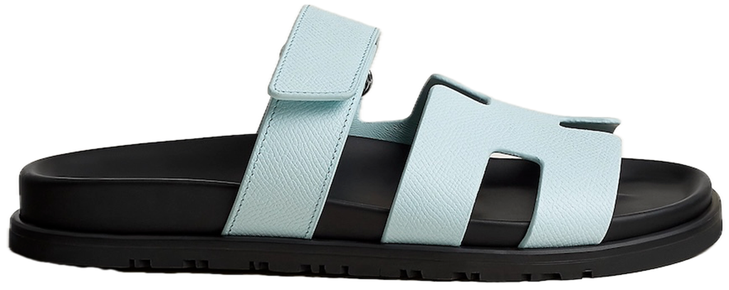 Dép Hermes Chypre Sandal 'Bleu Brume' H231295ZvBU355