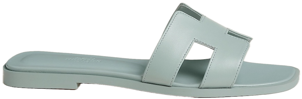 Dép Hermes Oran Sandal 'Bleu Glacier' H202230Zv18360