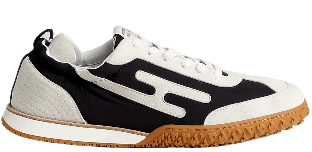 Giày Hermes Jet Sneaker 'Noir Blanc' H242923ZH02400