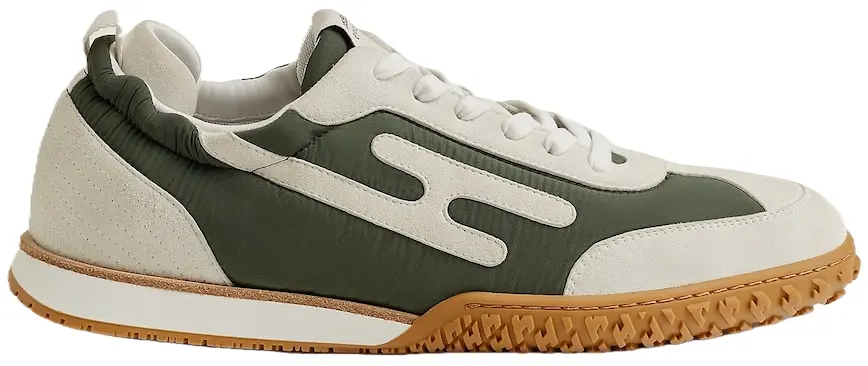 Giày Hermes Jet Sneaker 'Vert Forêt' H242923ZH4N405