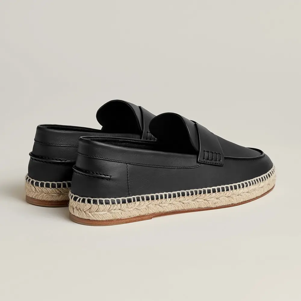 Giày Hermes Trip Espadrille 'Noir' H231002ZH01390 - Ảnh 3