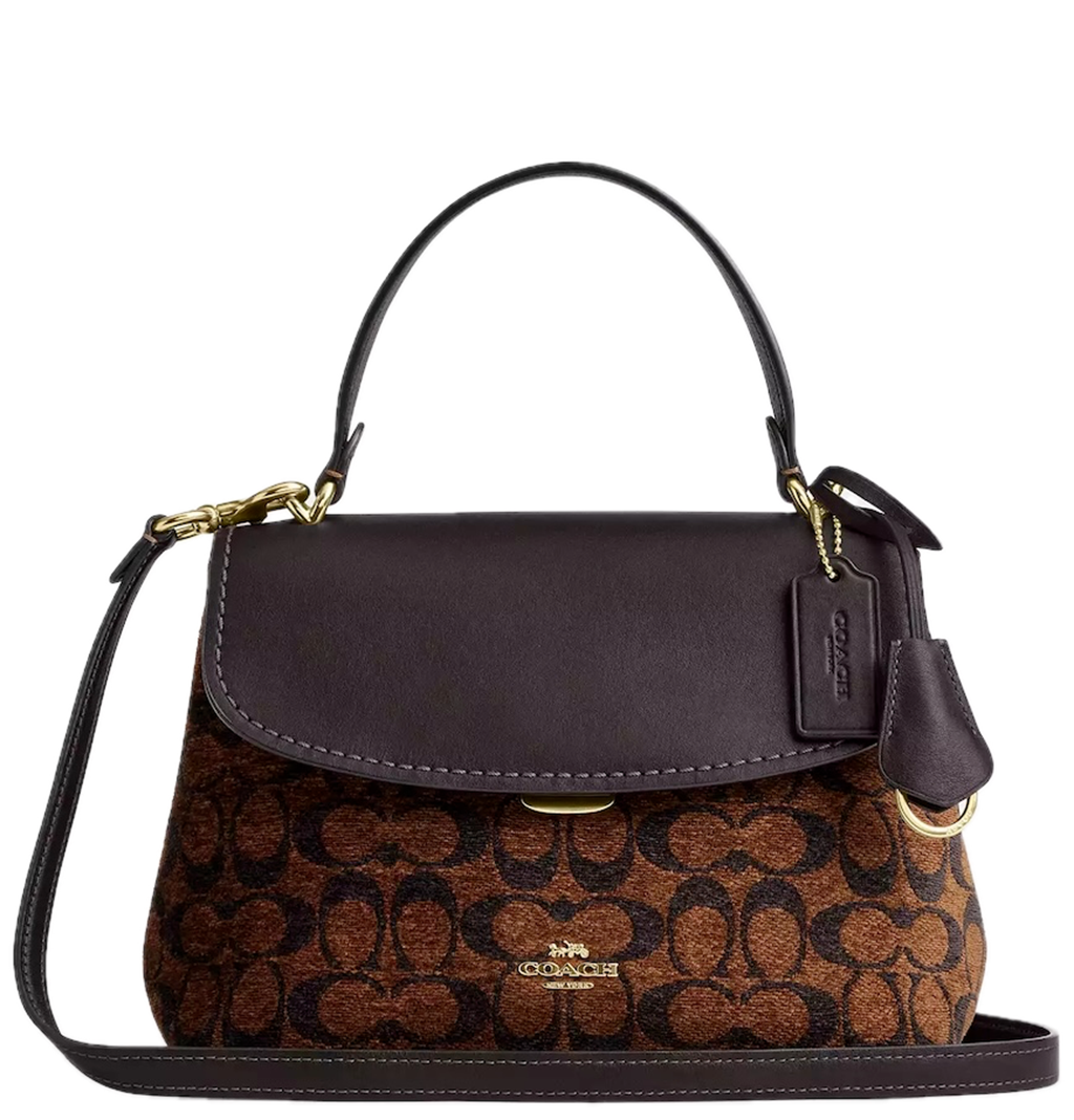 Túi Coach Emory Top Handle Bag 'Truffle' CDB08-IMA7U