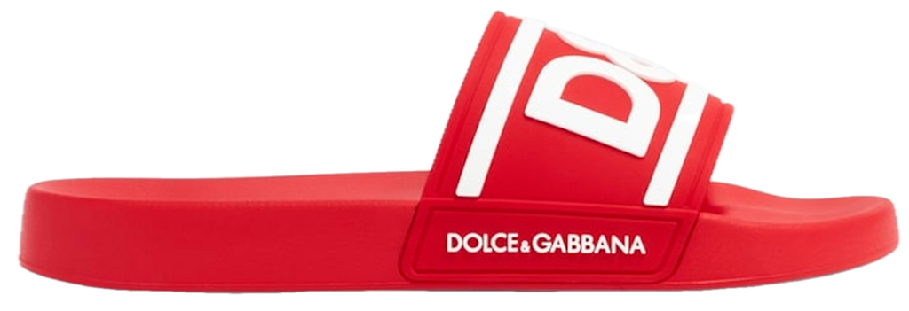 Dép Dolce & Gabbana Rubber Slides 'Red' CS2072AQ85889689