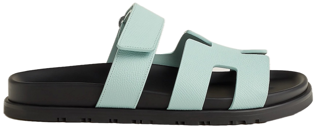 Dép Hermes Chypre Sandal 'Bleu Cristaux' H231295ZvDF360