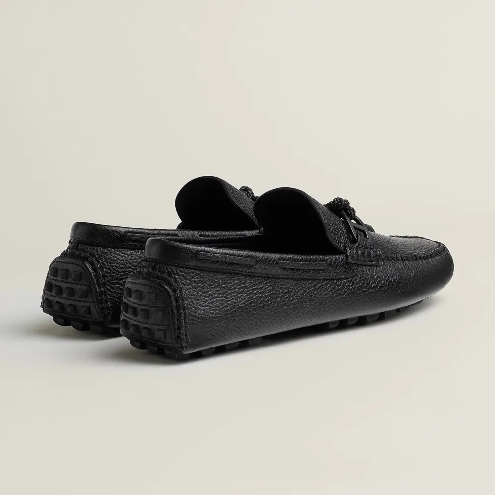Giày Hermes Alessandro Loafer 'Black' H242895ZH01420 - Ảnh 3