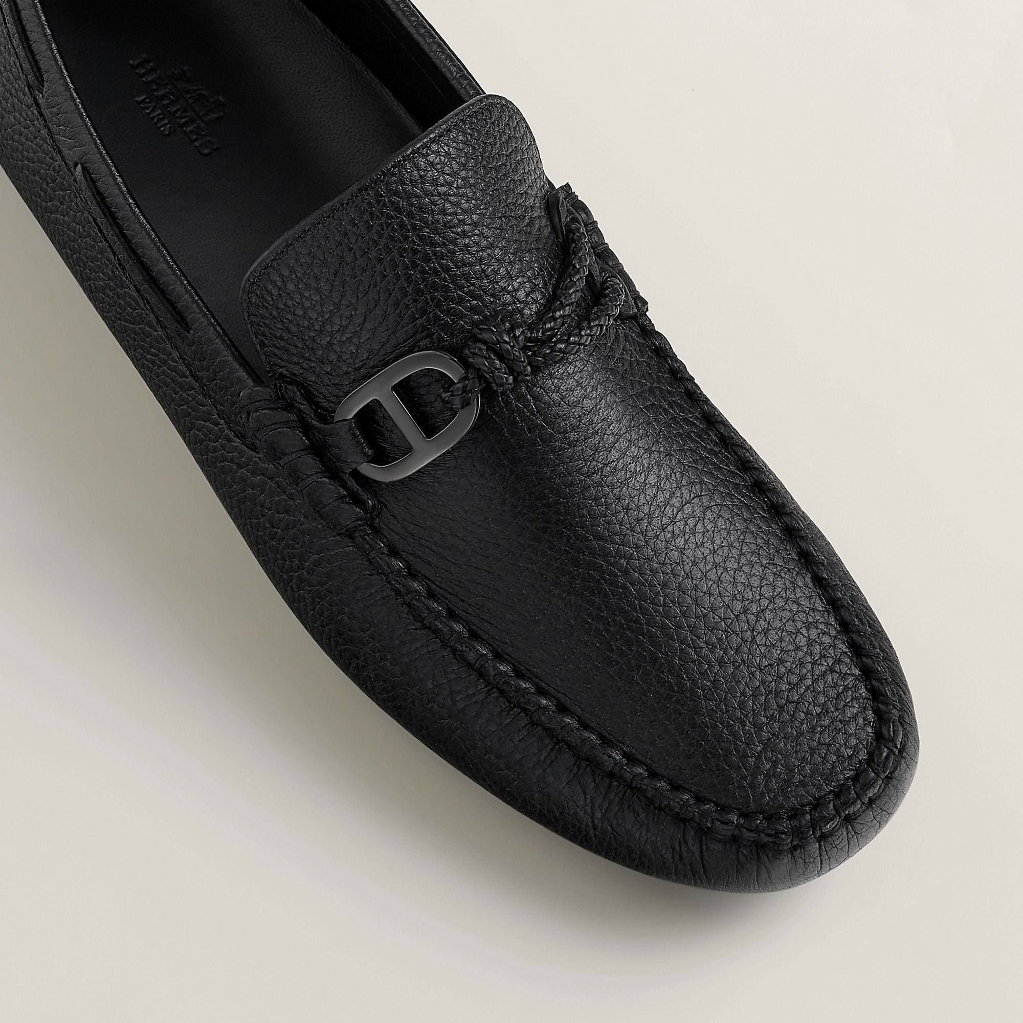 Alternative view of Giày Hermes Alessandro Loafer 'Black' H242895ZH01420
