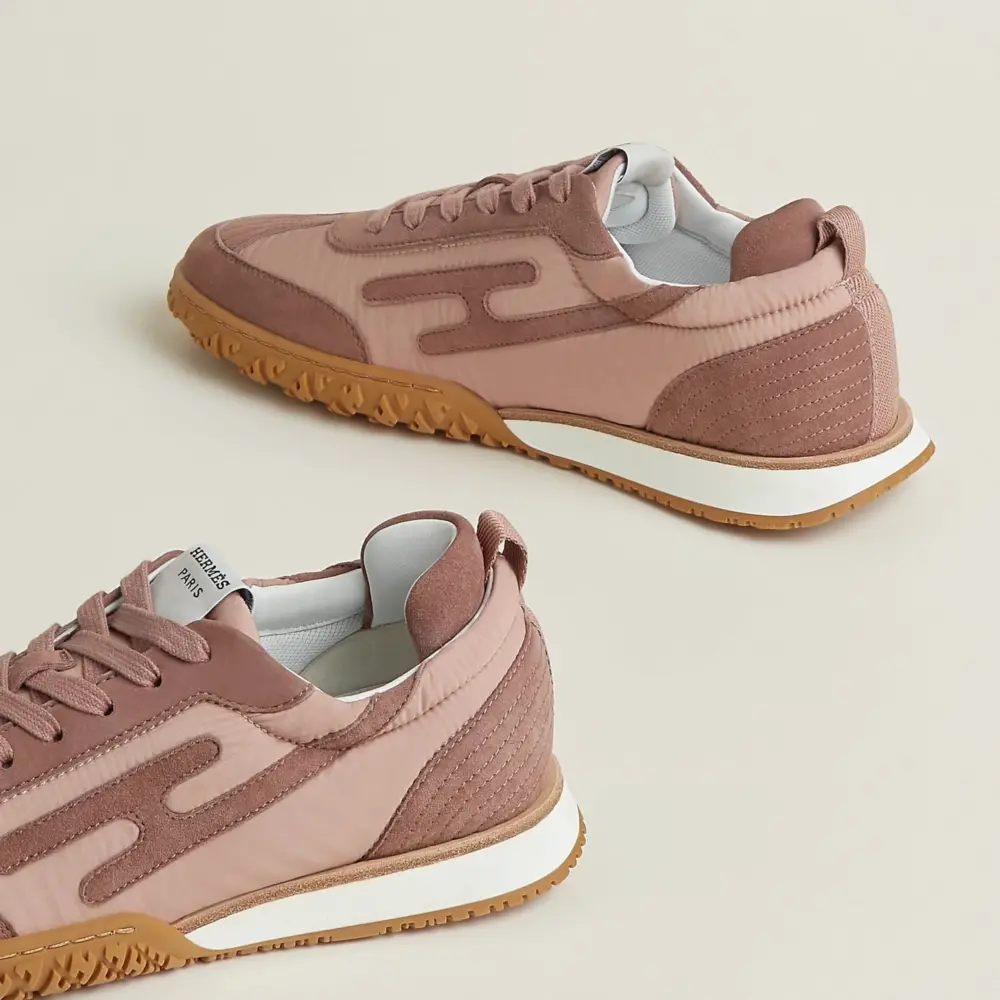Giày Hermes Jet Sneaker 'Rose Sntique' H252013ZvRA360 - Ảnh 3