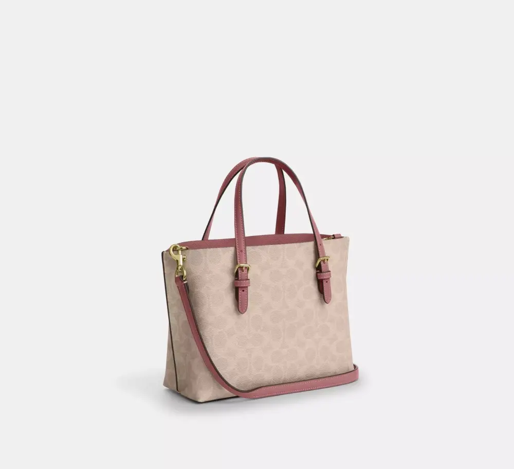 Túi Coach Mollie Tote Bag 25 'Sand Peony' CDF03-IMY6J - Ảnh 5
