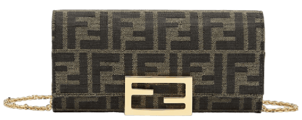 Ví Fendi Continental With Chain 'Brown' 8M0365A98PF0A6E