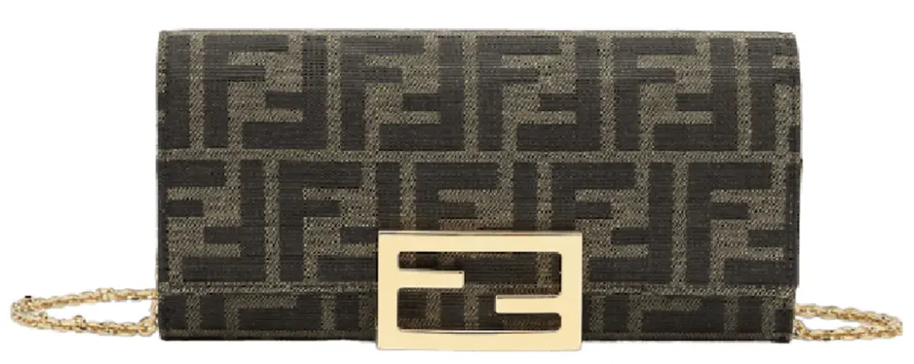 Ví Fendi Continental With Chain 'Brown' 8M0365A98PF0A6E