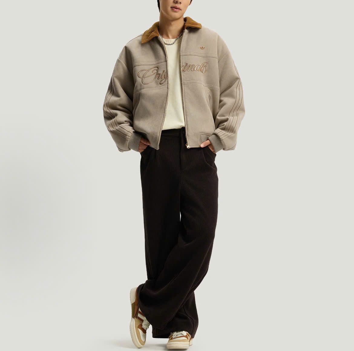 Áo Adidas originals FW25 'Beige' KT0674 - Ảnh 3