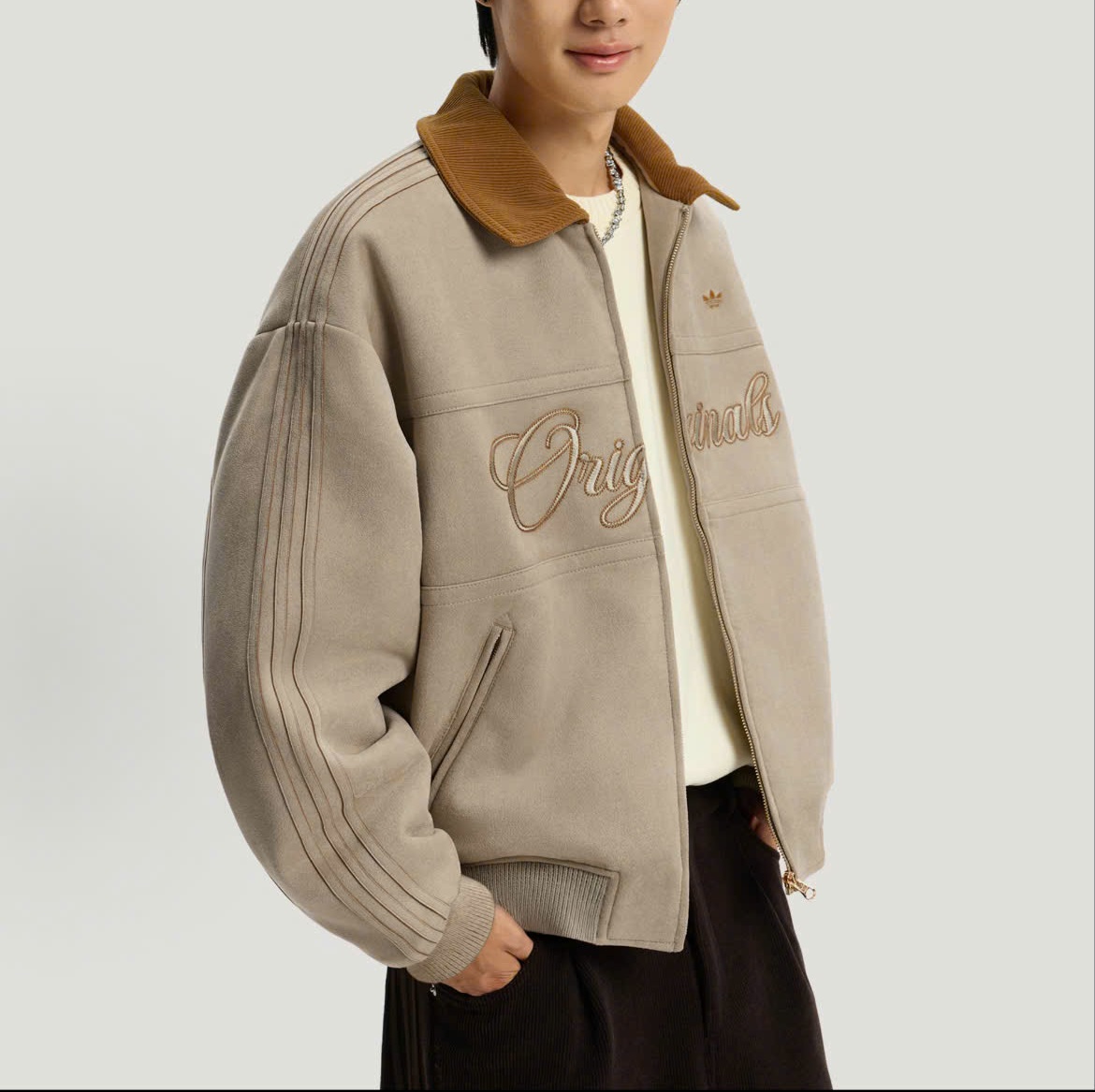 Alternative view of Áo Adidas originals FW25 'Beige' KT0674