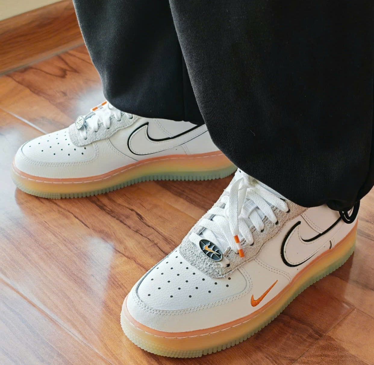 Giày Nike Air Force 1 Low ‘Orange Peel’ IQ0228-100 - Ảnh 5