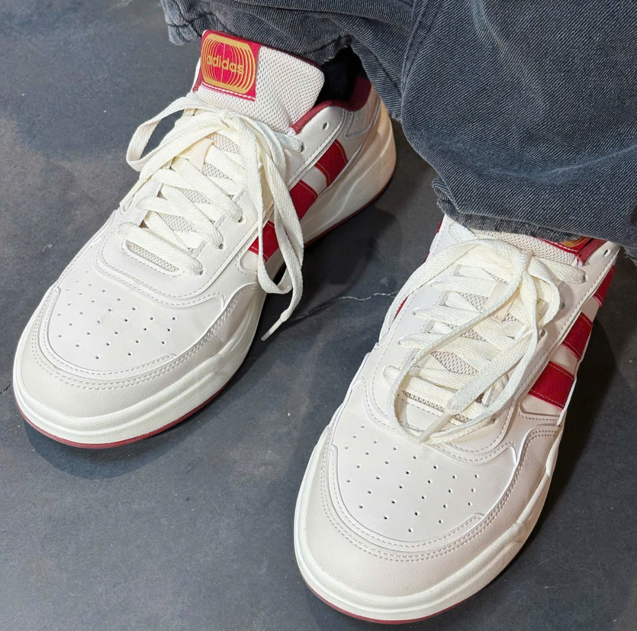 Giày Adidas Lite Baller CNY ‘White Red’ KI1502 - Ảnh 5