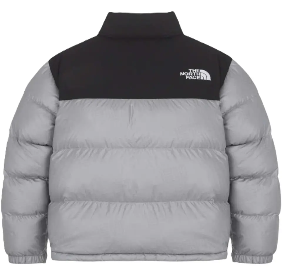 Alternative view of Áo The North Face Nuptse HYBRID Down Ball Jacket 'Heather Gray' NJ1DR02F