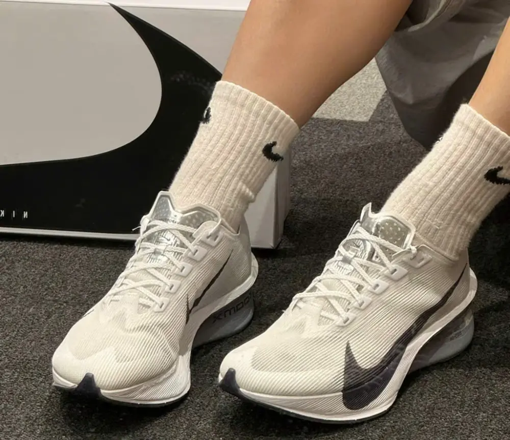 Giày Nike ZoomX Vaporfly Next% 4 ‘White Obsidian Mist’ HF6414-100 - Ảnh 3