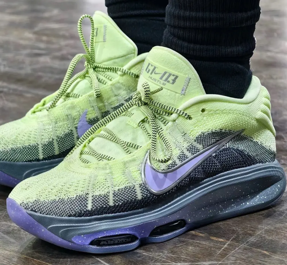 Alternative view of Giày Nike G.T. Hustle 3 EP 'Barely Volt' FV5952-700