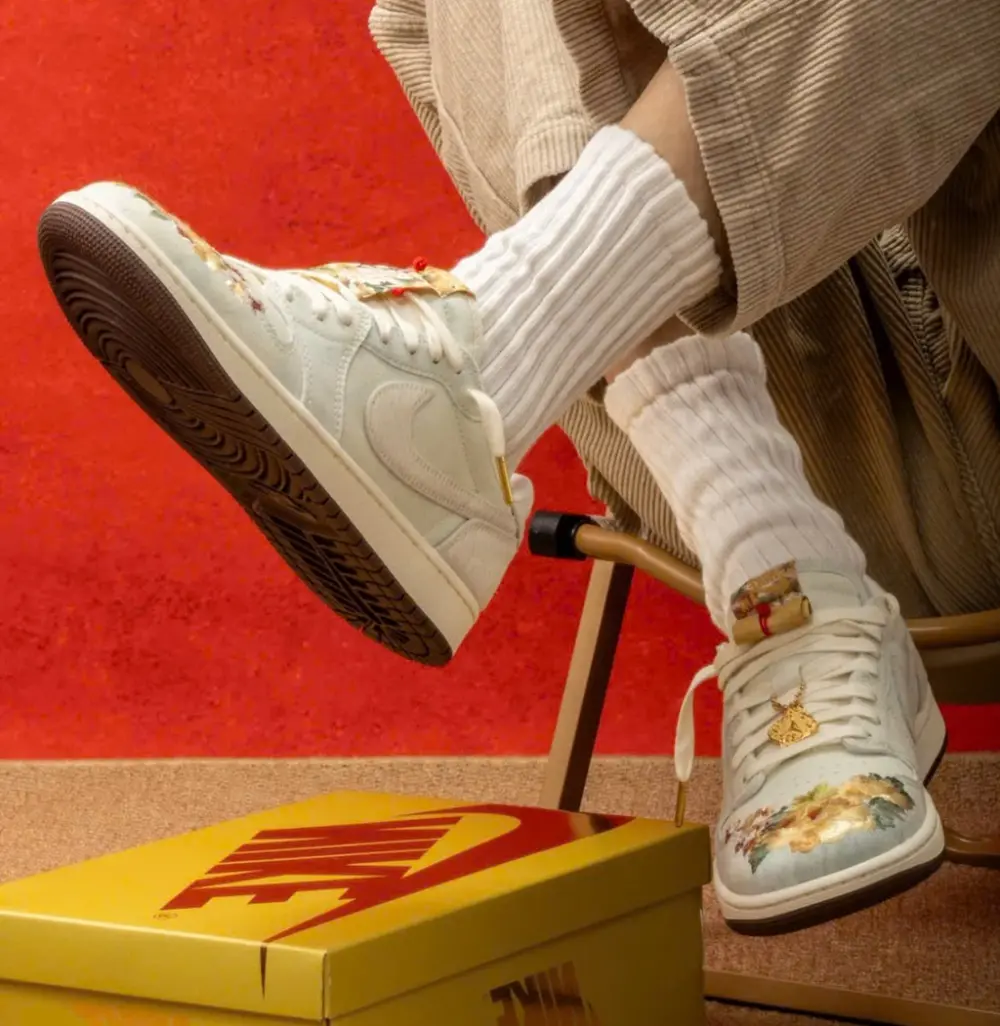 Giày Nike Jordan 1 Retro Low OG 'Chinese New Year' IQ1108-011 - Ảnh 3