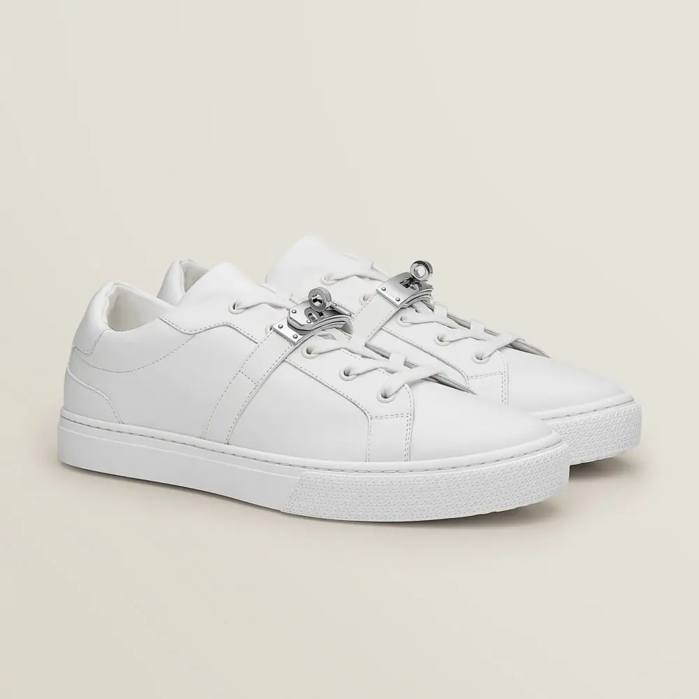 Giày Hermes Day Sneaker 'Blanc' H212901ZH90405 - Ảnh 4