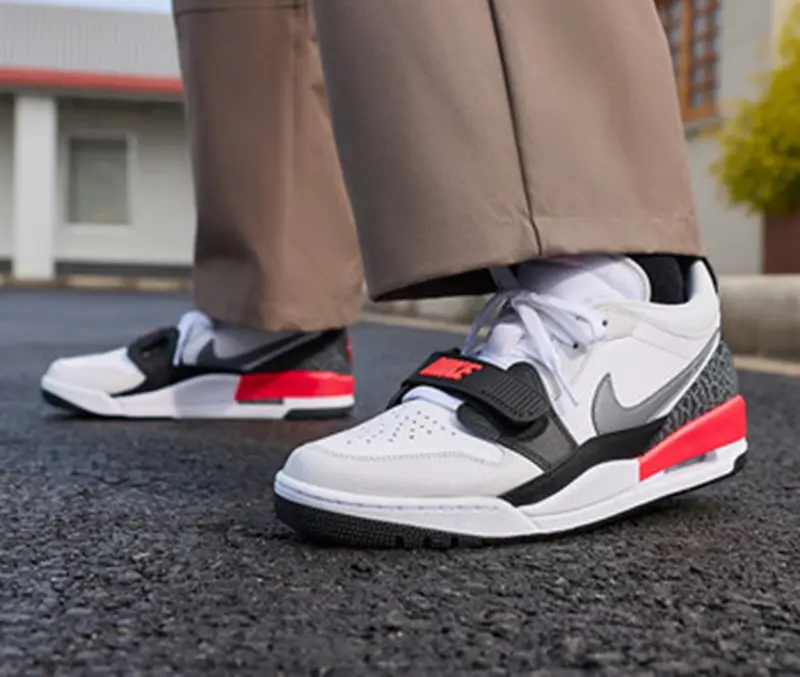 Alternative view of Giày Nike Air Jordan Legacy 312 Low ‘White Grey’ CD9054-113