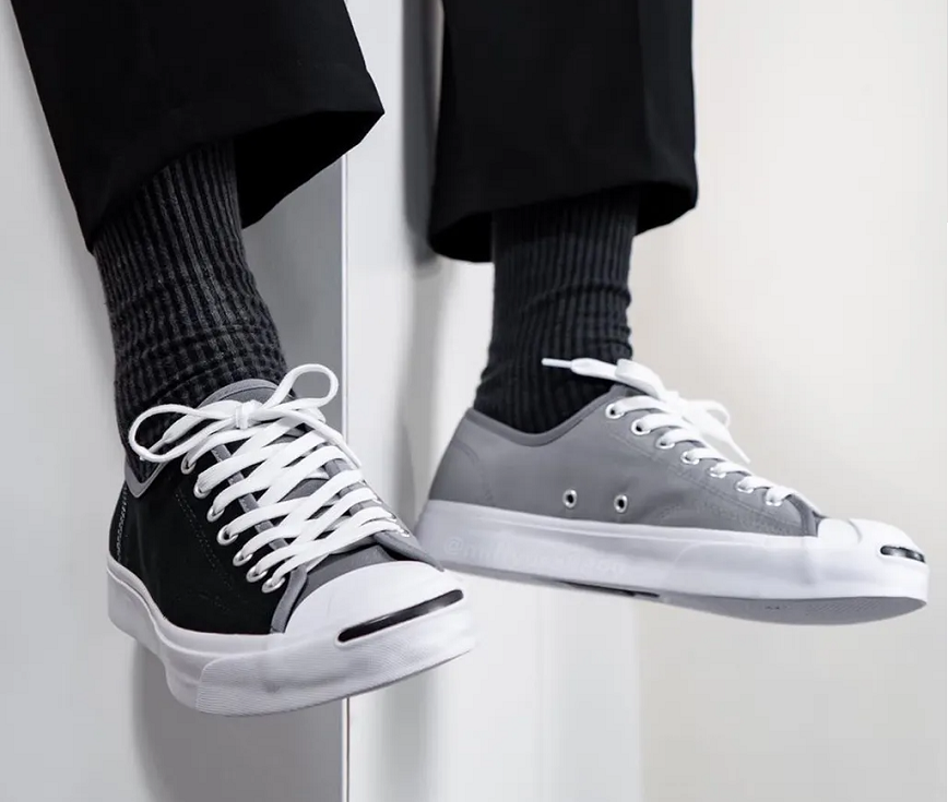 Giày Converse Jack Purcell Low ‘Happy Camper Black’ 167920C - Ảnh 4