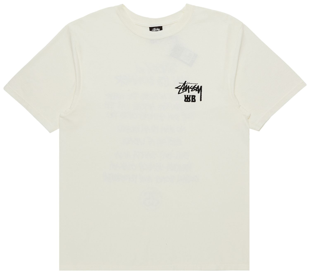 Áo Stussy x Wales Bonner Ocean Song Tee ‘Ivory’ 3904025-White