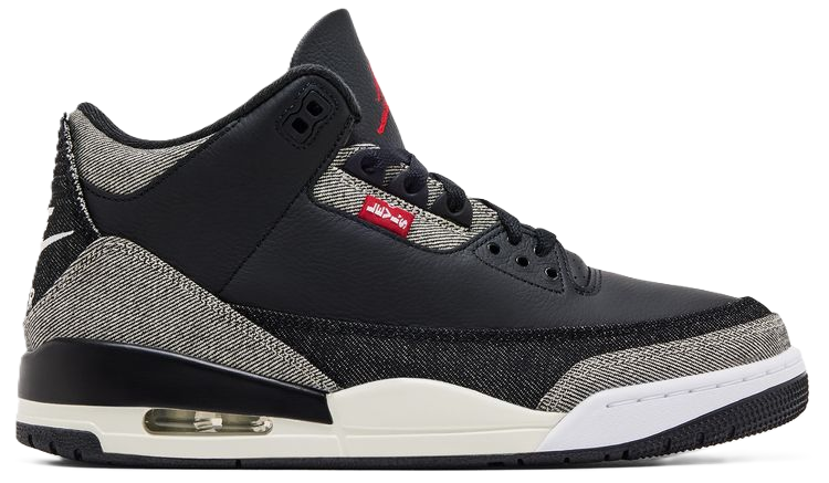 Giày Nike Air Jordan 3 x Levi's®'Black and White' IR0914-400