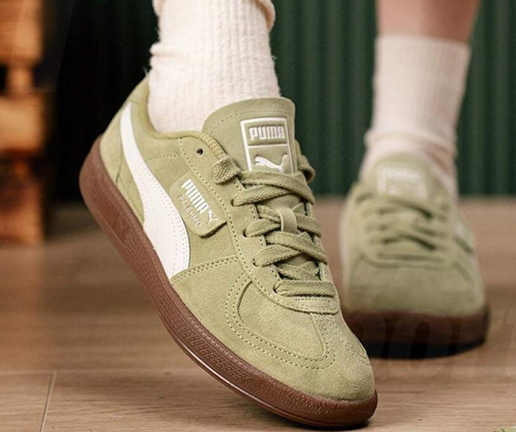 Alternative view of Giày Puma Palermo SD ‘Green’ 408532-03