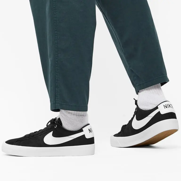 Giày Nike Zoom Blazer Low Pro GT SB ‘Black White’ DC7695-002 - Ảnh 3