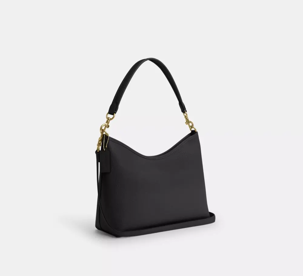 Túi Coach Laurel Shoulder Bag ‘Black’ CR148-IMBLK - Ảnh 4