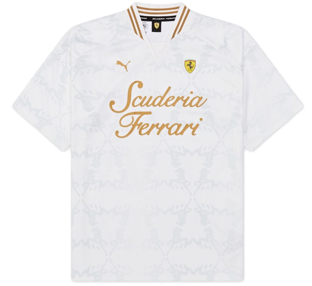 Áo Puma Ferrari Yoh Jersey ‘White’ 638394-04
