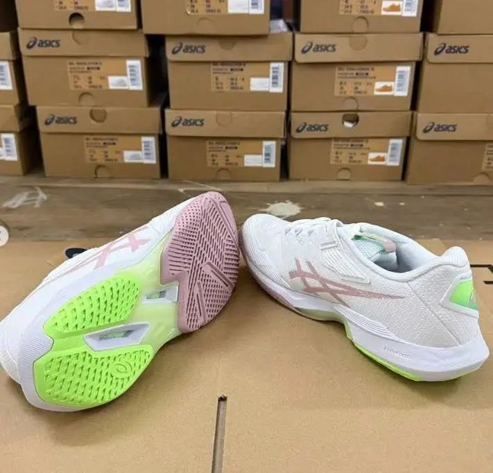 Giày Asics SOLUTION SPEED FF 4 'White' 1042A307-100 - Ảnh 4