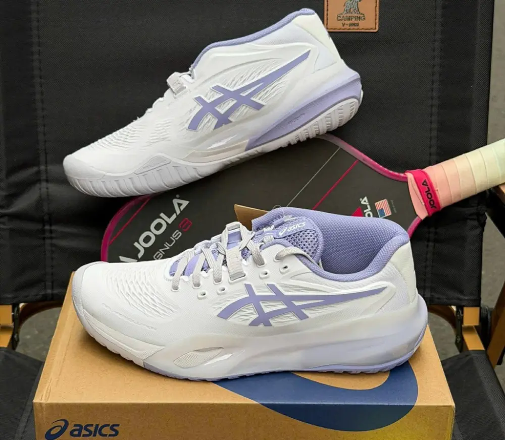 Giày Asics Gel-Resolution X 'White' 1042A279-105 - Ảnh 3