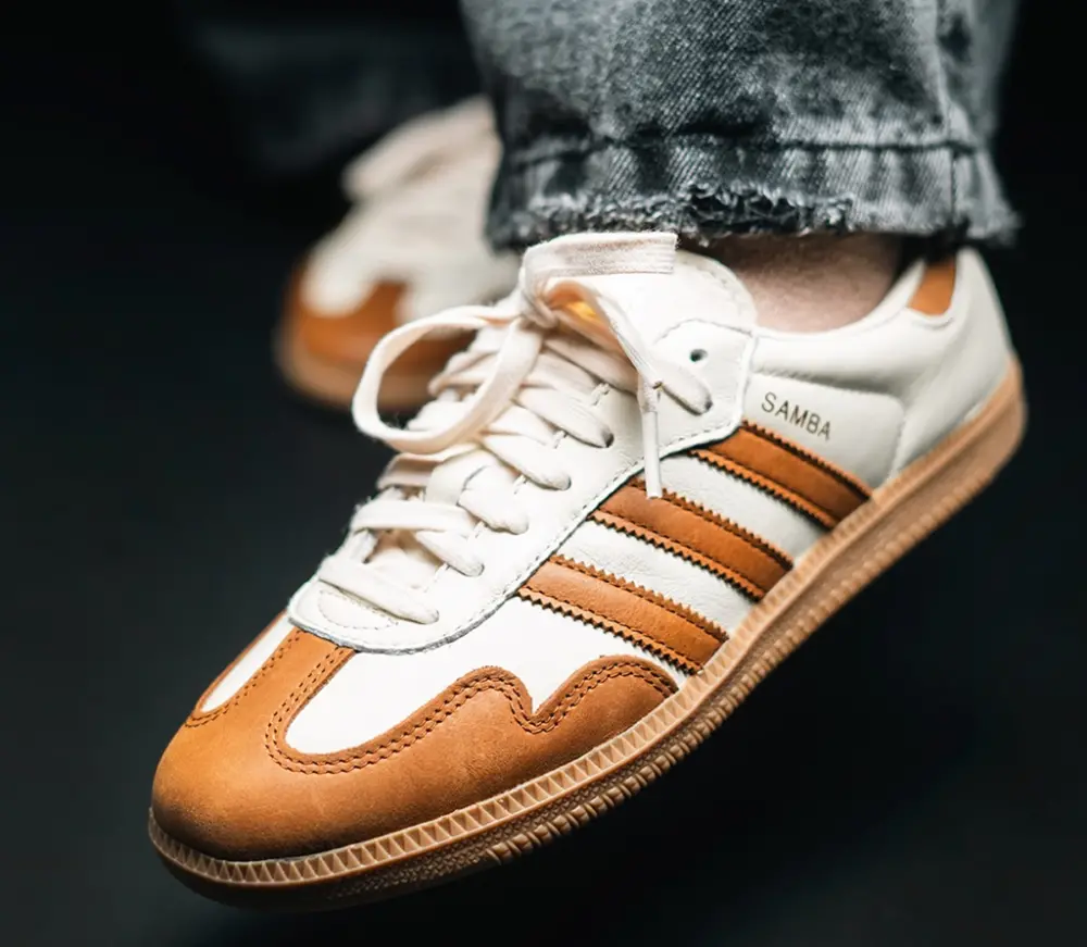Alternative view of Giày adidas Samba OG ‘White Dusky Bronze’ KJ0996