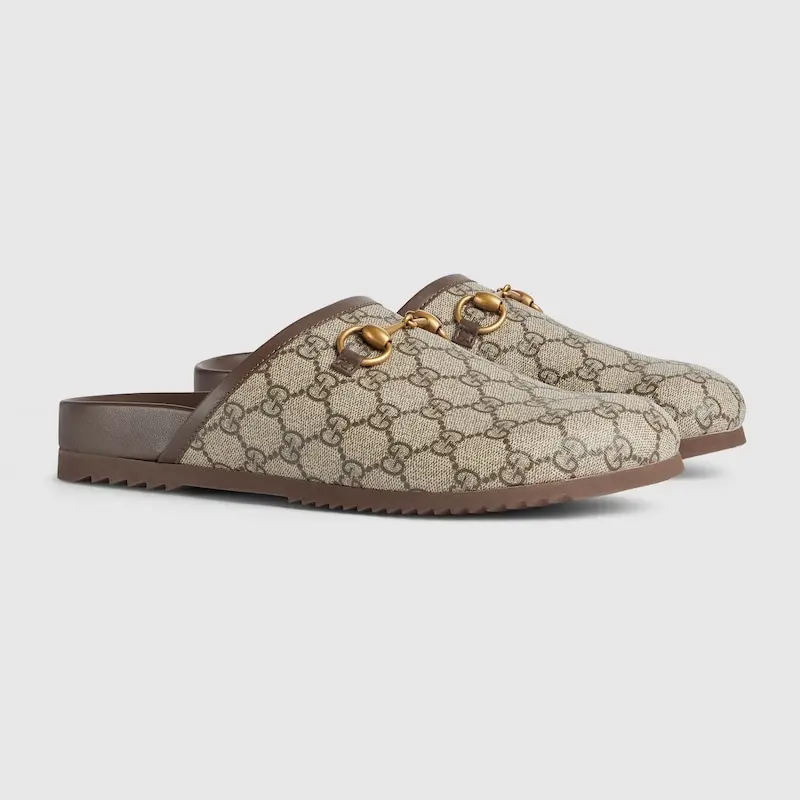 Dép Gucci Horsebit ‘Beige’ 749908-KHN80-9769 - Ảnh 3