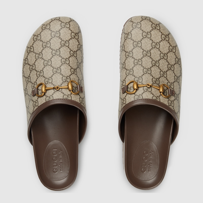 Alternative view of Dép Gucci Horsebit ‘Beige’ 749908-KHN80-9769