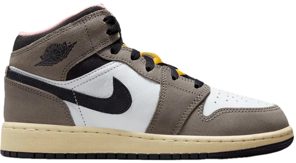 Giày Nike Air Jordan 1 Mid SE ‘White Cave Stone’ HQ2014-100