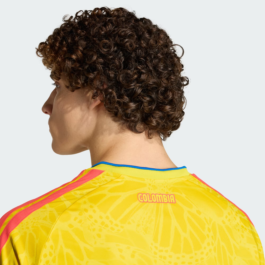 Áo Colombia 26 Home Jersey 'Impact Yellow' JL6972 - Ảnh 4