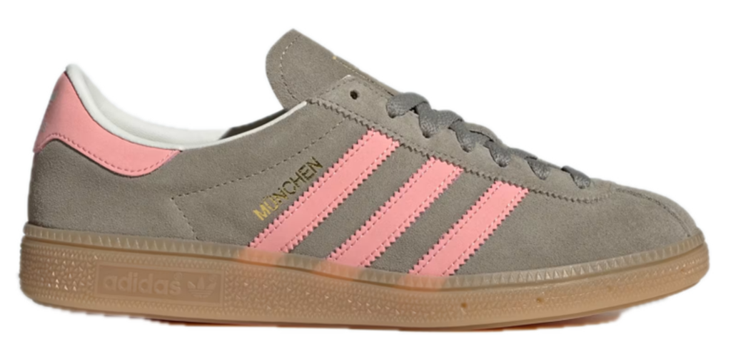 Giày adidas Muenchen ‘Silver Pebble’ IH4222