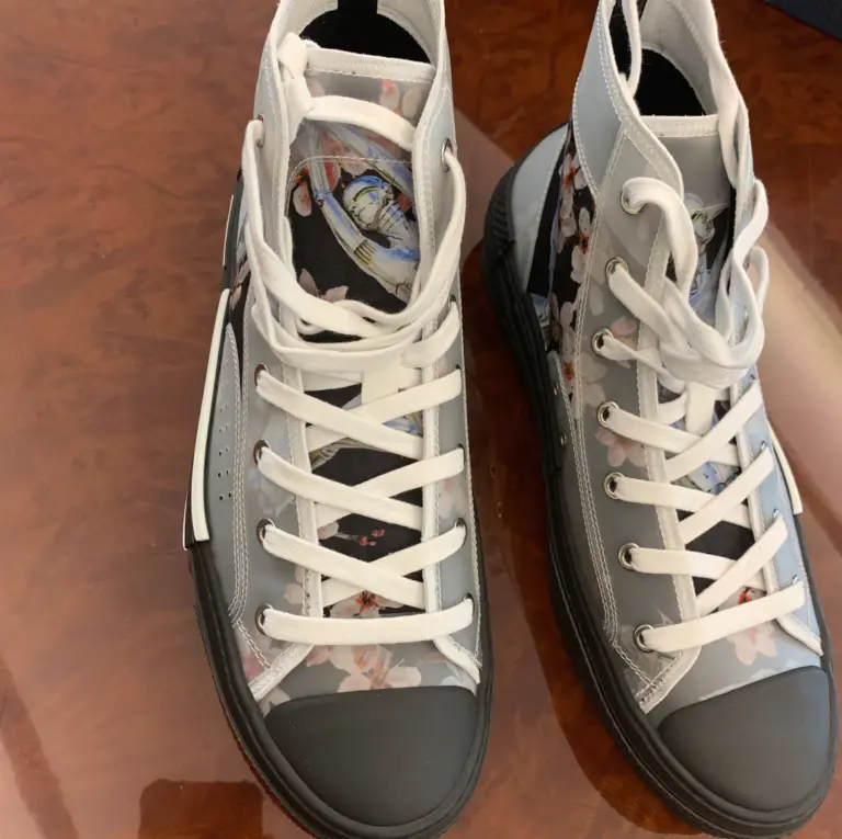 Giày Dior High Canvas Sorayama Robot ‘Black’ 3SH118YND-H963 - Ảnh 5