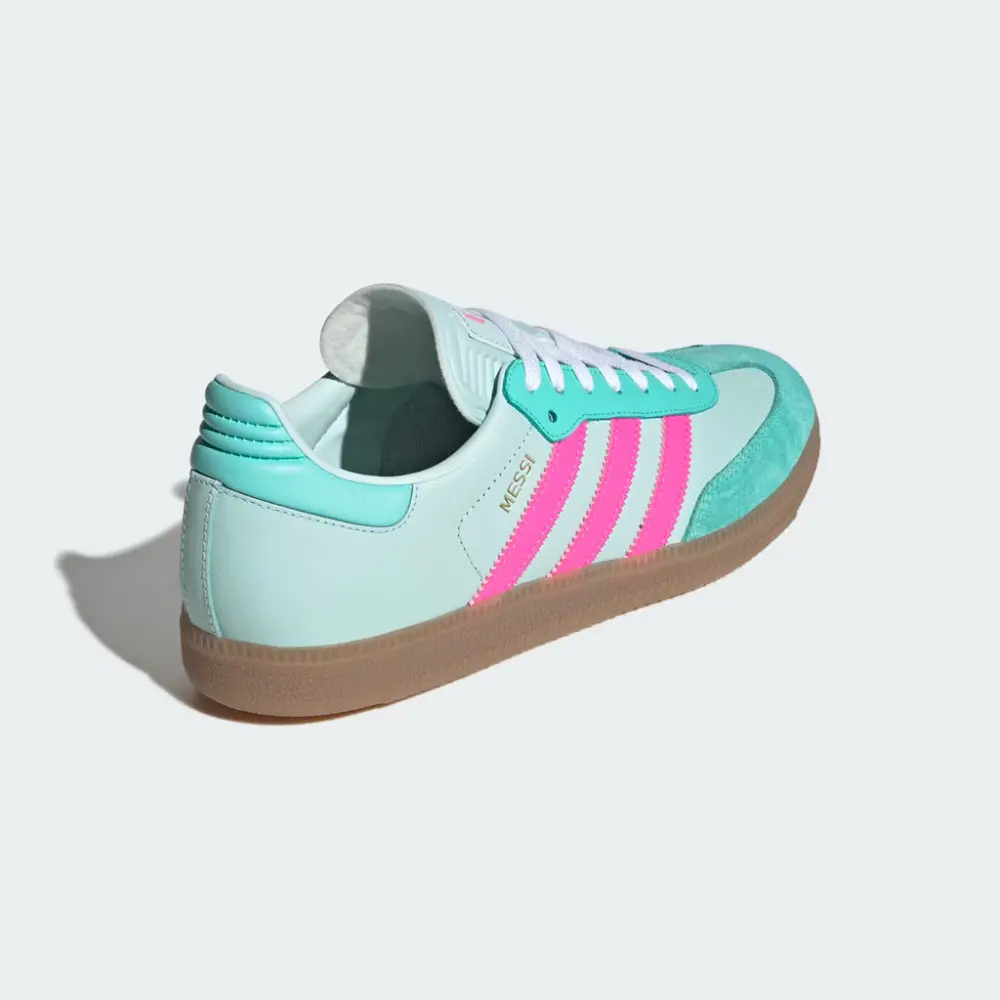 Giày adidas Samba 'Messi Halo Mint Pink' KI8505 - Ảnh 4