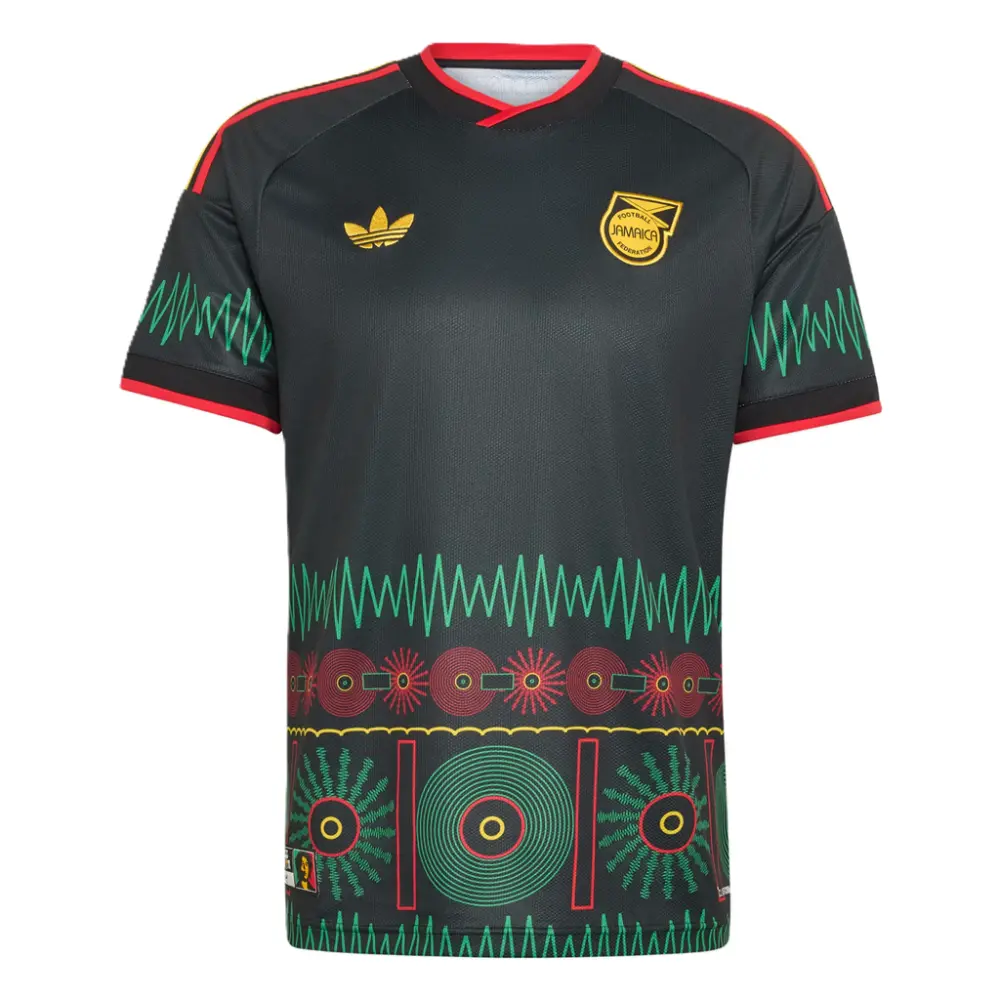 Áo Jamaica 26 x Bob Marley Away Jersey 'Black' KD0957