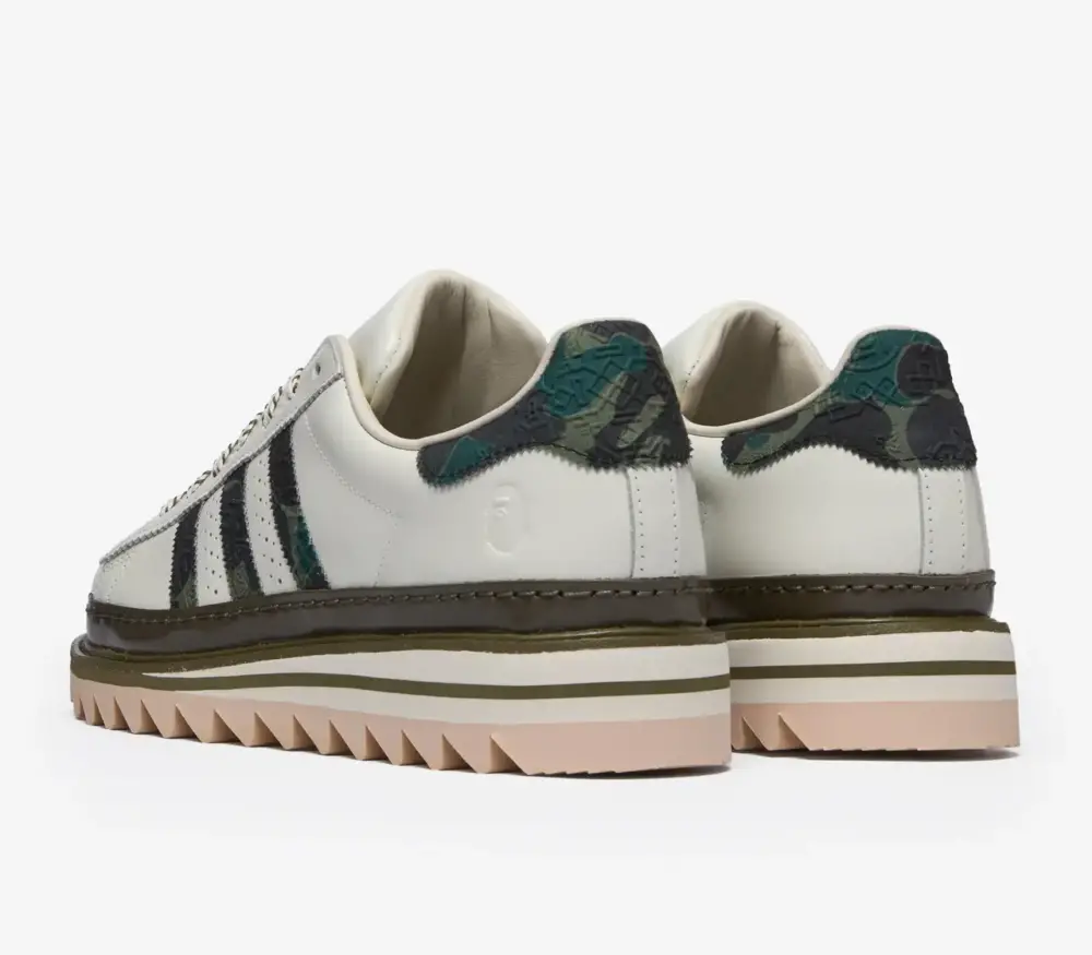 Giày Adidas Superstar ‘CLOT by Edison Chen x Bape Off White’ KJ1473 - Ảnh 4