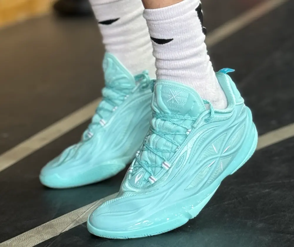 Giày LiNing Way Of Wade 808 5 Ultra V2 ‘Mint’ ABAV045-7 - Ảnh 4
