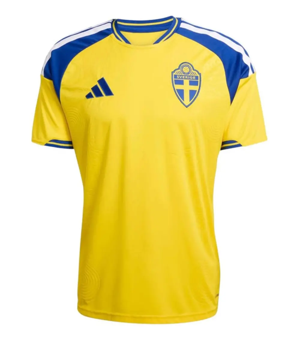 Áo adidas Sweden 26 Home Jersey 'Yellow' JM5814