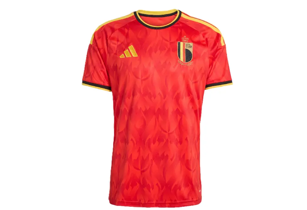 Áo adidas Belgium 26 Home Jersey 'Red Bold Gold' JM8381