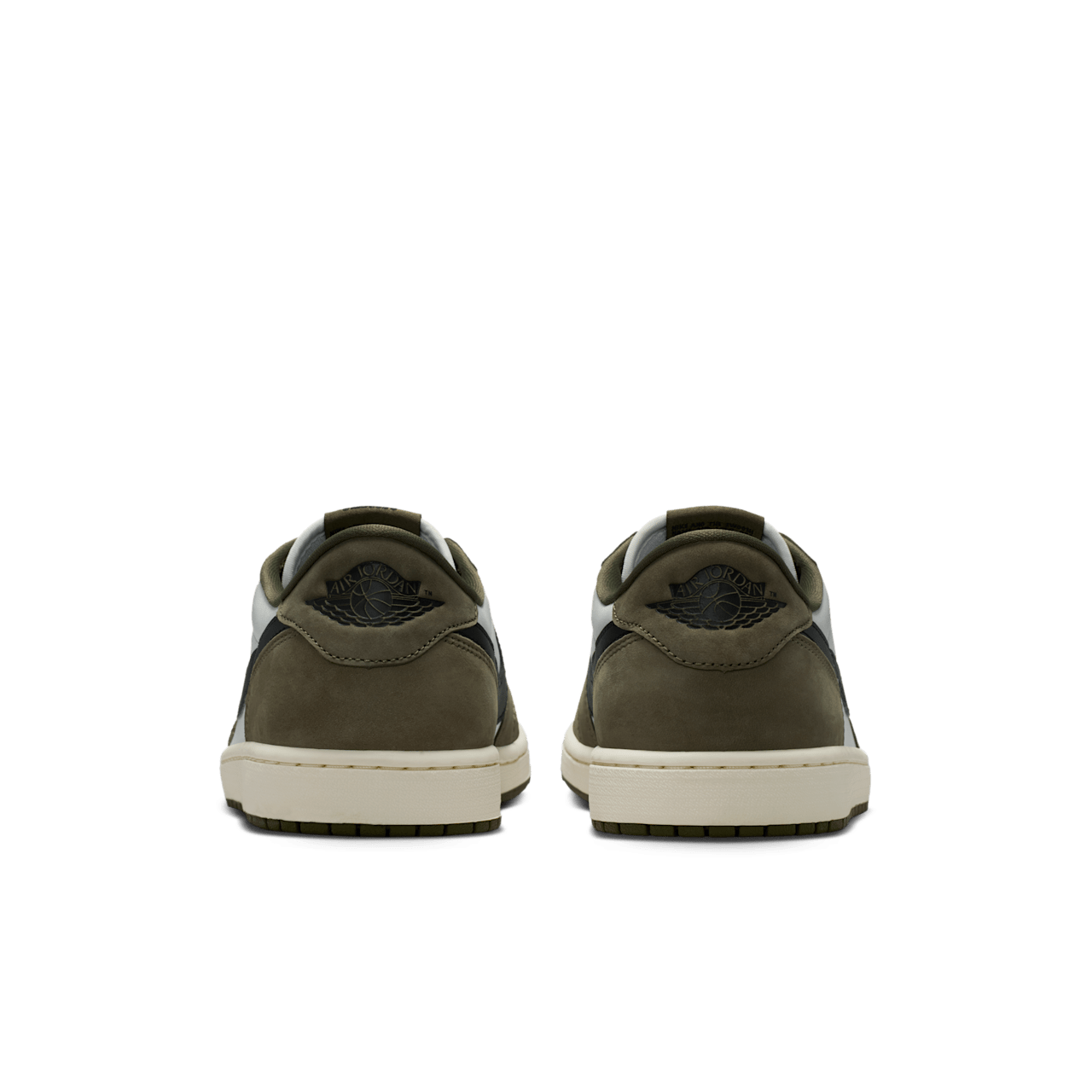 Giày Nike Air Jordan 1 Retro Low OG 'Medium Olive' HQ6998-200 - Ảnh 4